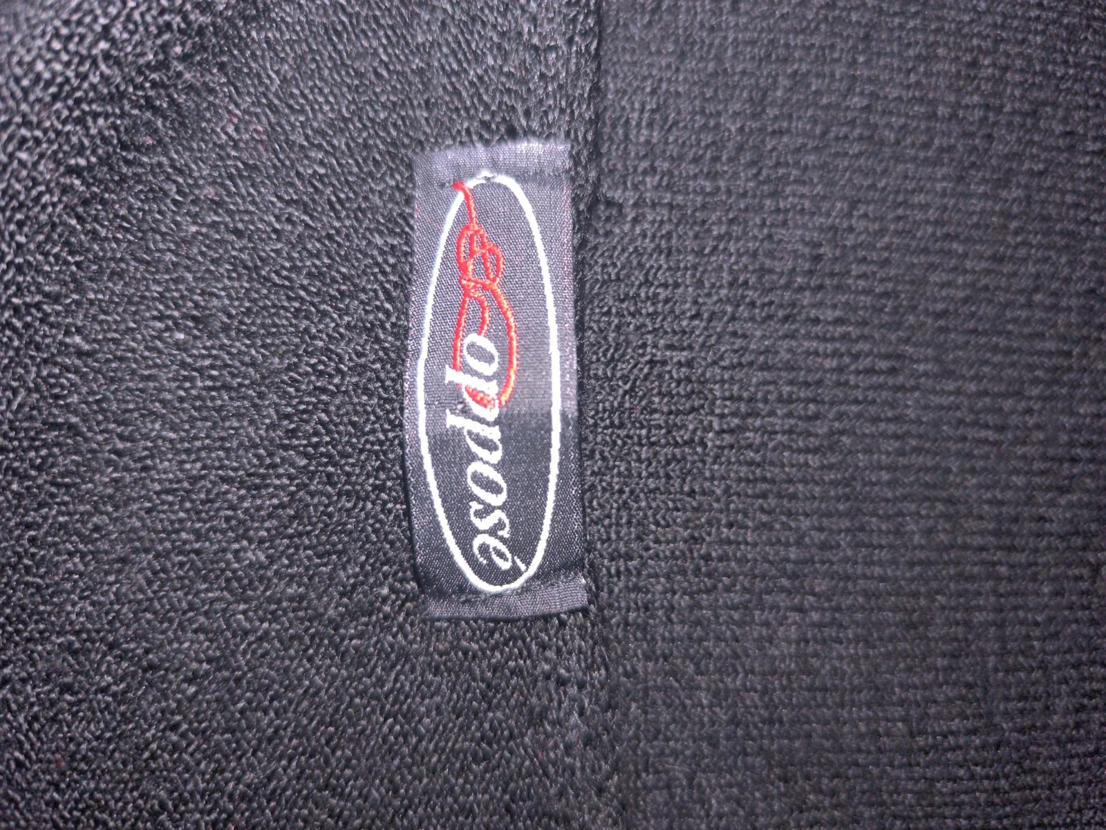 Pull noir col carré vintage Y2K Opposé femme S manches longues volantées – photo 4